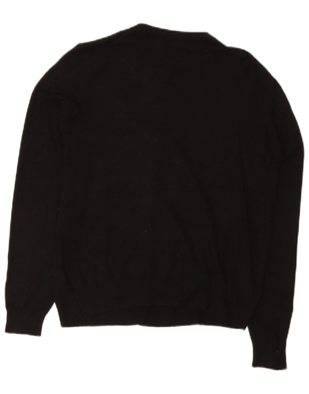 Maglione cardigan da donna Marks & Spencer UK 14 grande viscosa nera