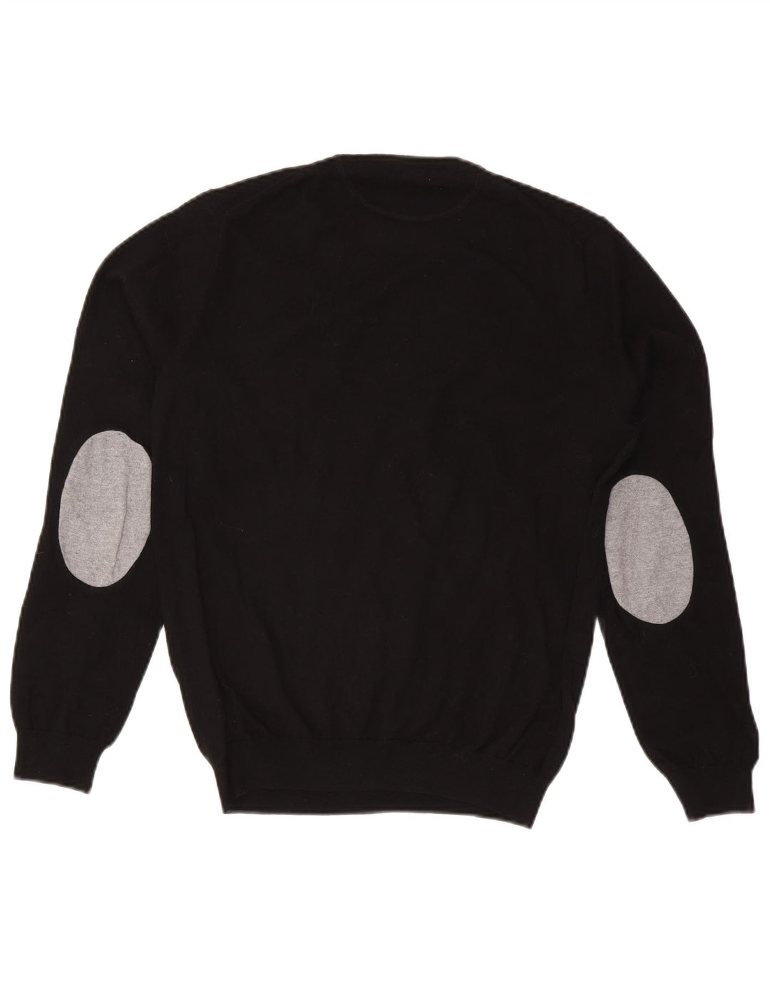 Maglione maglione girocollo da uomo Sun68 in lana nera media