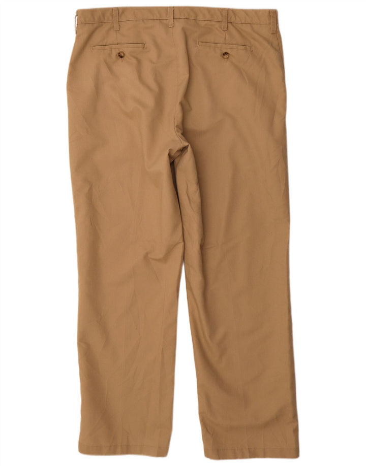 Pantaloni chino da uomo LEE Total Freedom vestibilità comoda W40 L32 poliestere beige