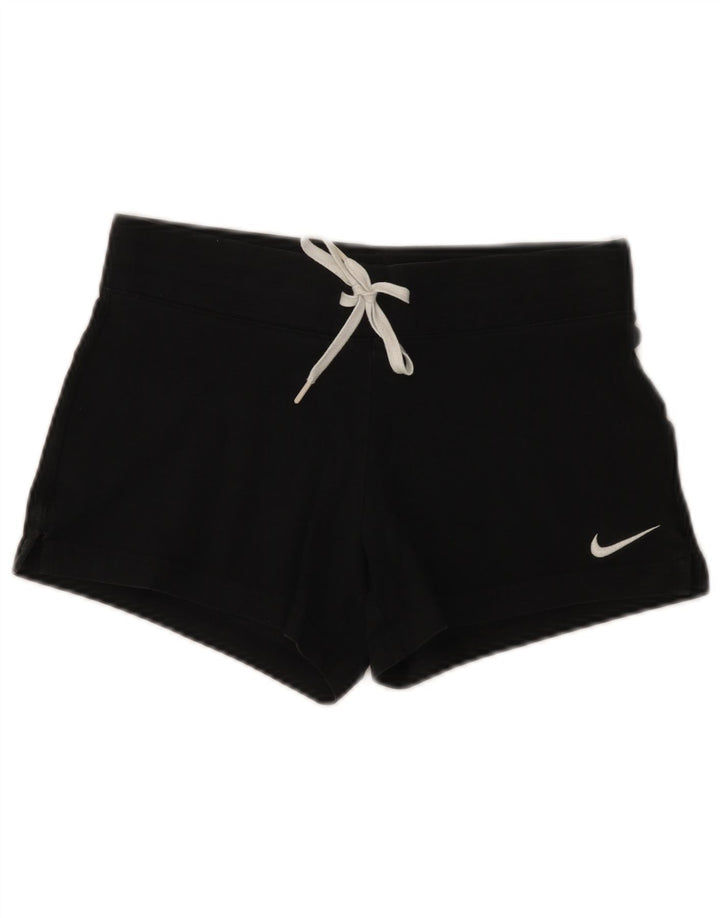 Pantaloncini sportivi da donna Nike UK 10 piccoli in cotone nero