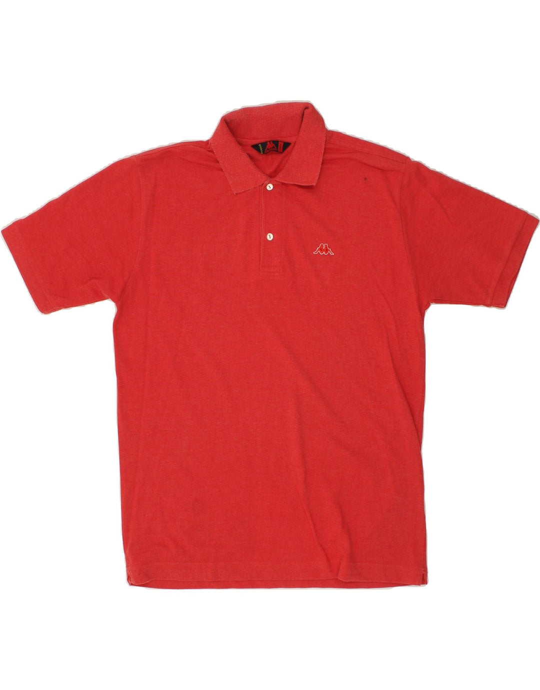 KAPPA Mens Polo Shirt Large Red Cotton Vintage Kappa and Second-Hand Kappa from Messina Hembry 
