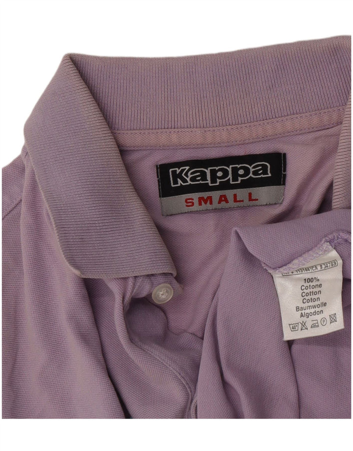 Polo Kappa Uomo Small Viola in cotone