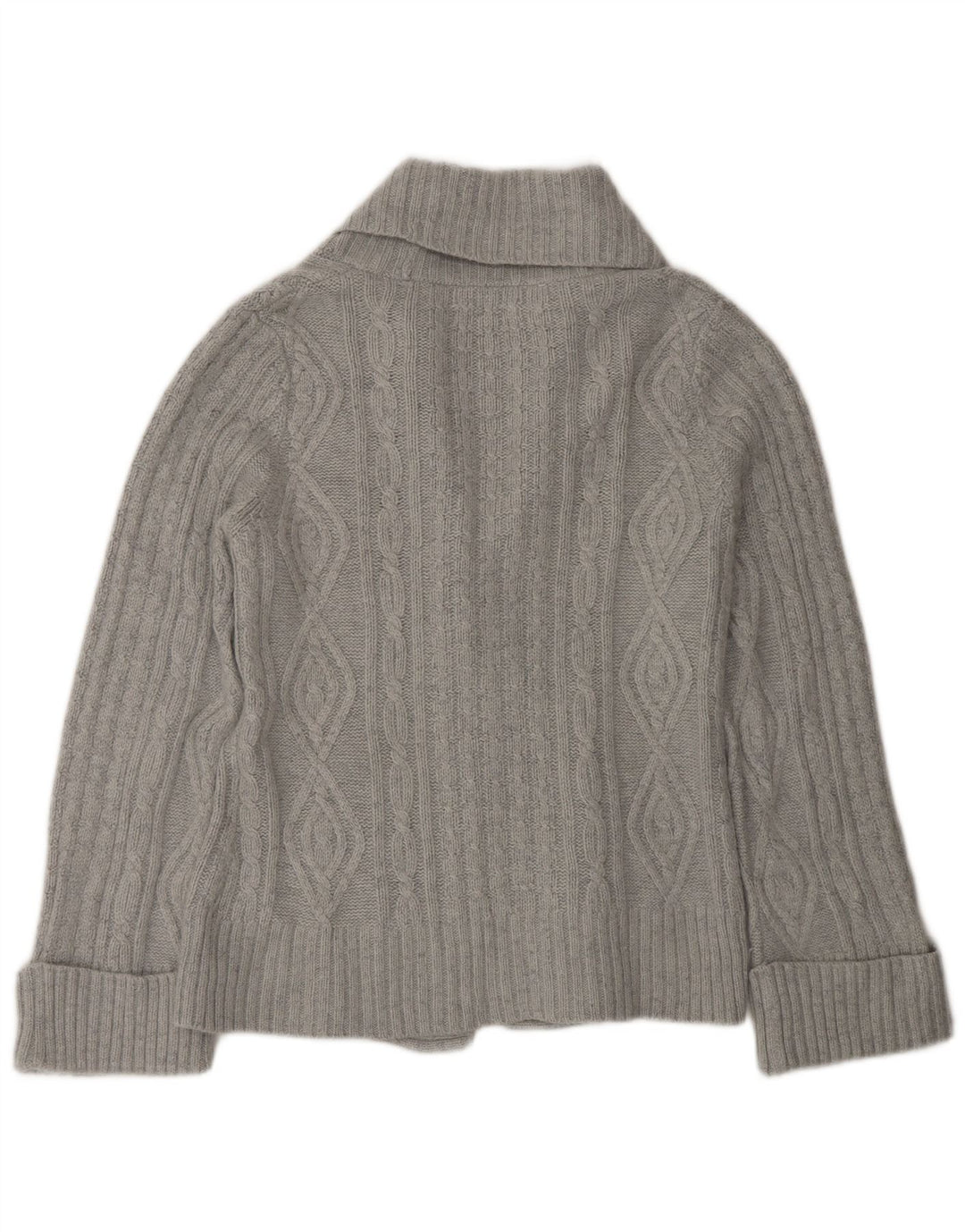 Maglione cardigan da donna Marks & Spencer UK 12 Acrilico grigio medio