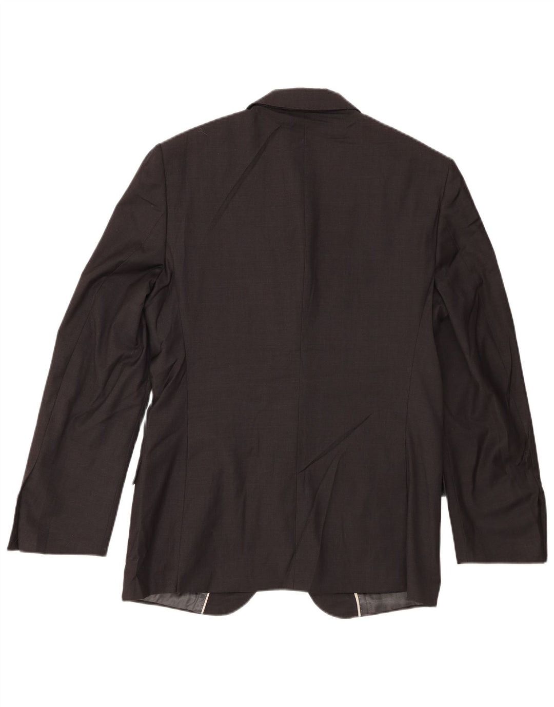 Giacca blazer a 2 bottoni da uomo Marks & Spencer UK 38 lana vergine grigio medio