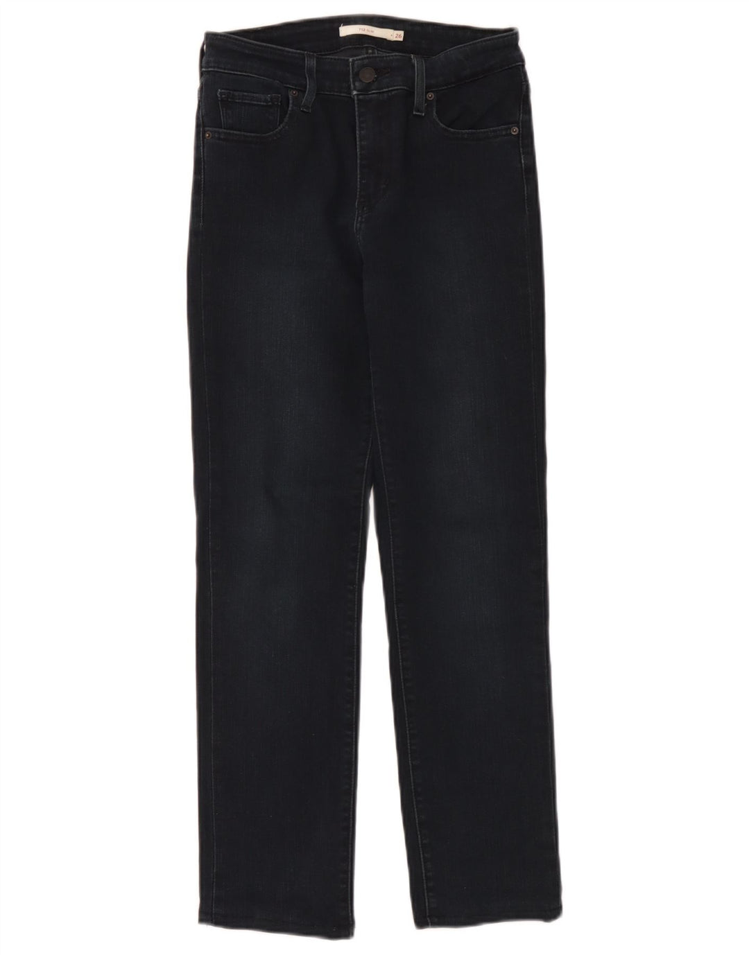 Jeans Levi's 712 Slim da donna W26 L27 in cotone blu navy