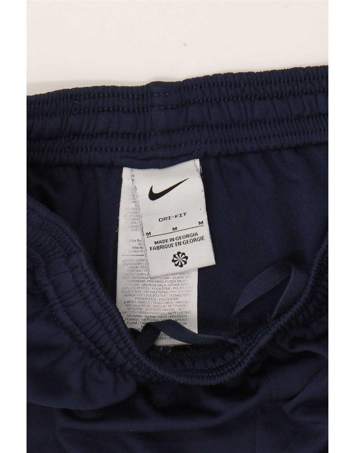 Pantaloni da tuta Nike Dri Fit da uomo, poliestere medio blu navy