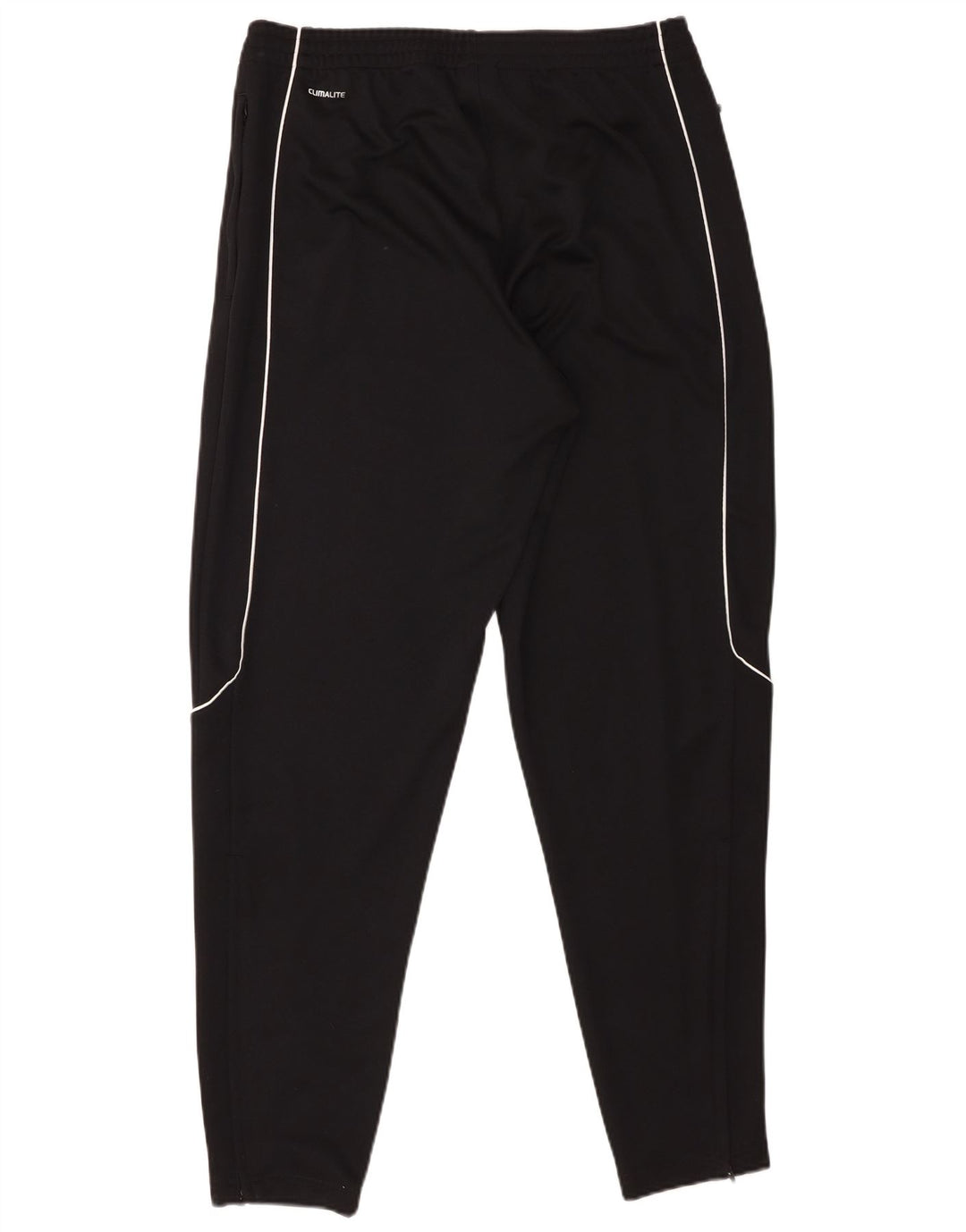 Pantaloni da tuta da uomo Adidas Large neri in poliestere
