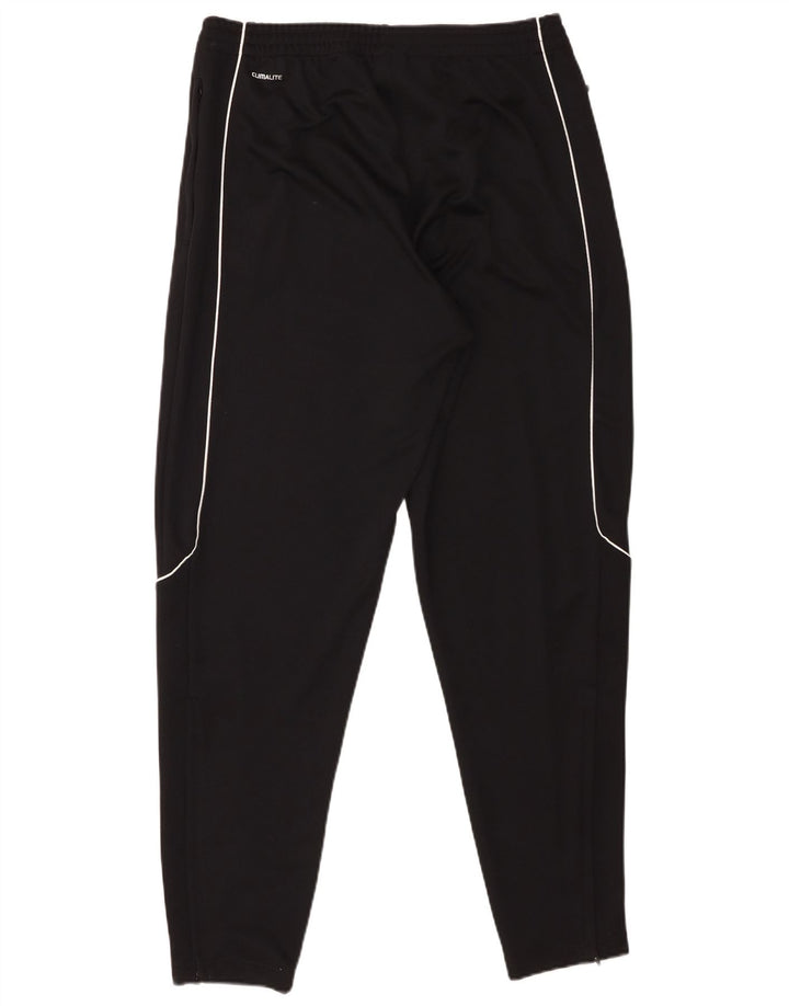 Pantaloni da tuta da uomo Adidas Large neri in poliestere