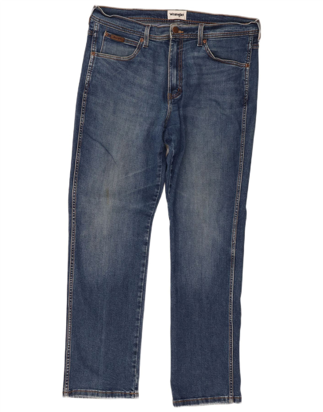 Jeans dritti da uomo Wrangler W36 L30 Blu
