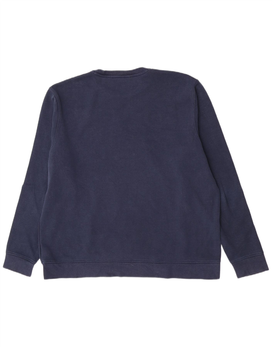 Felpa Adidas da uomo con vestibilità regolare, XL, cotone blu navy