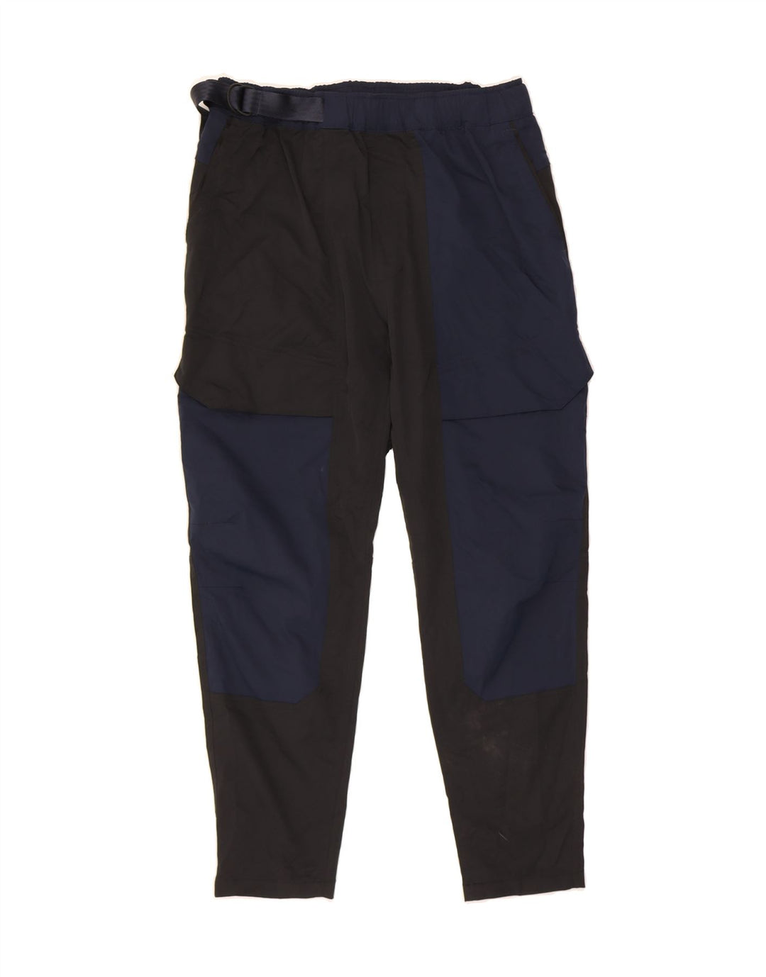 Pantaloni cargo affusolati da uomo NIKE medi W32 L27 color block nero