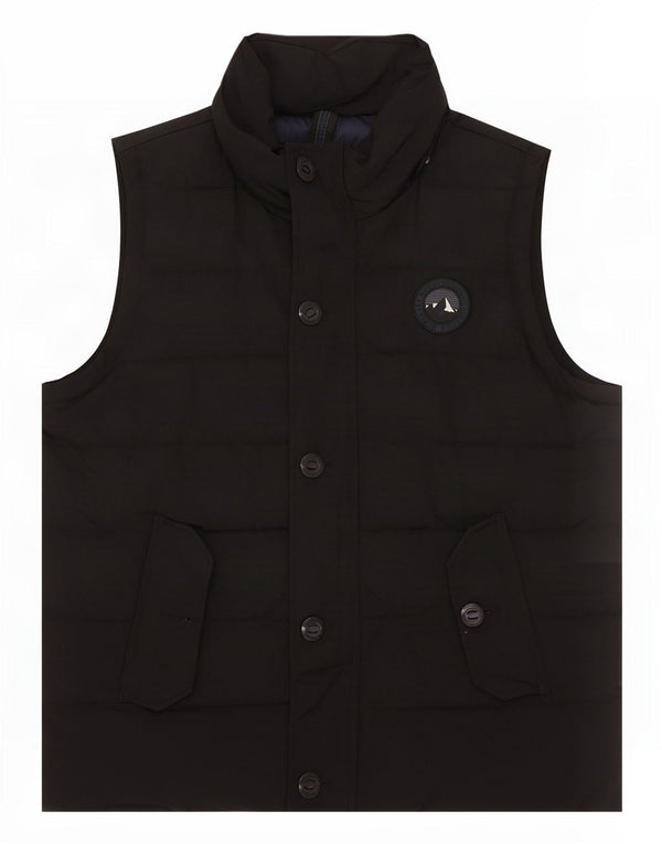 Gilet imbottito da uomo Superdry UK 44 2XL nylon nero