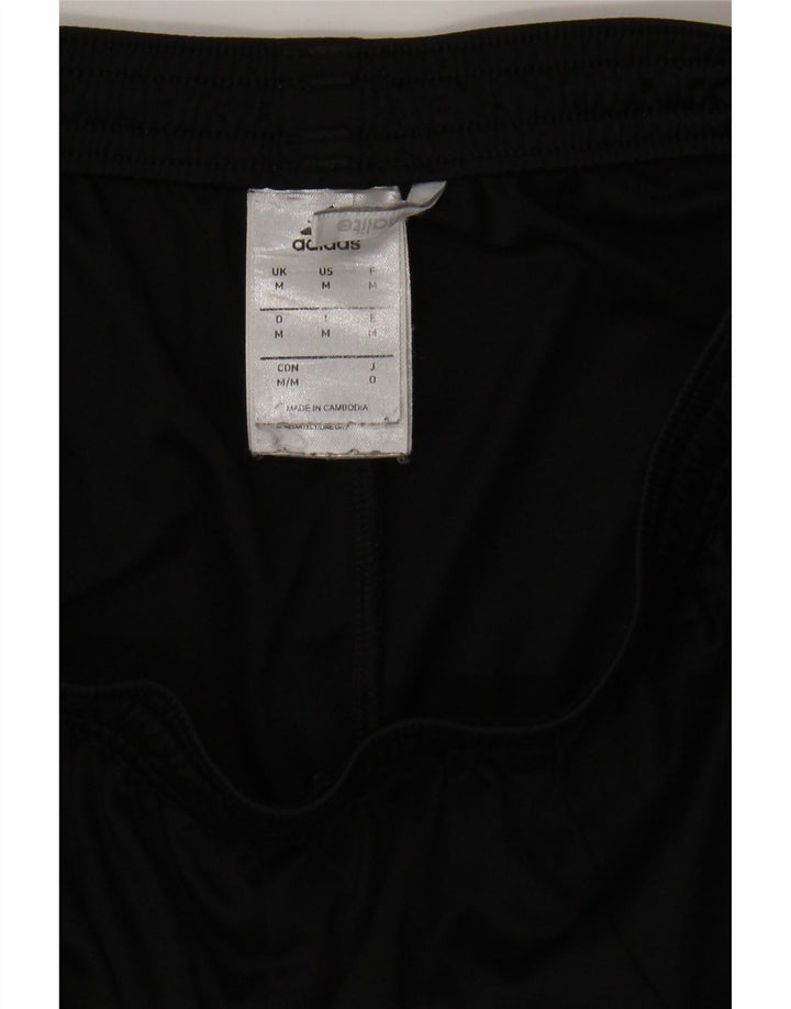 Pantaloncini sportivi Adidas Climalite da uomo, poliestere color block medio nero