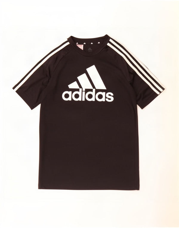 Maglietta Adidas Aeroready Graphic da bambino 13-14 anni in poliestere nero
