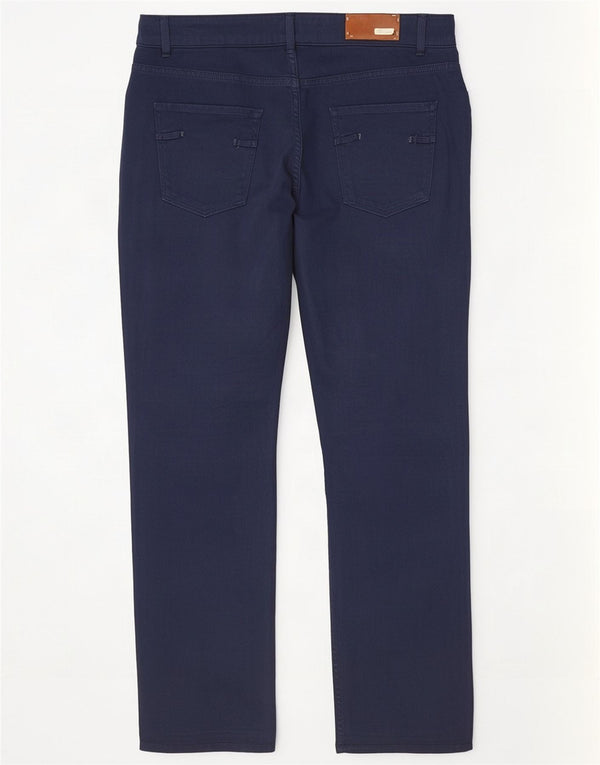 Jeans Slim Donna Trussardi W31 L30 Blu Navy Cotone