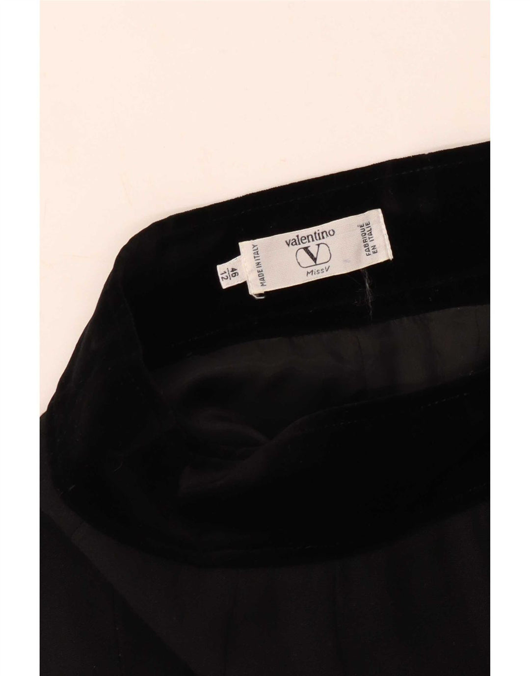 Gonna tubino da donna Valentino UK 12 media W30 nera