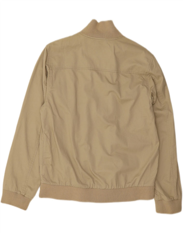 QUIKSILVER Mens Utility Jacket UK 36 Small Beige Cotton Vintage Quiksilver and Second-Hand Quiksilver from Messina Hembry 