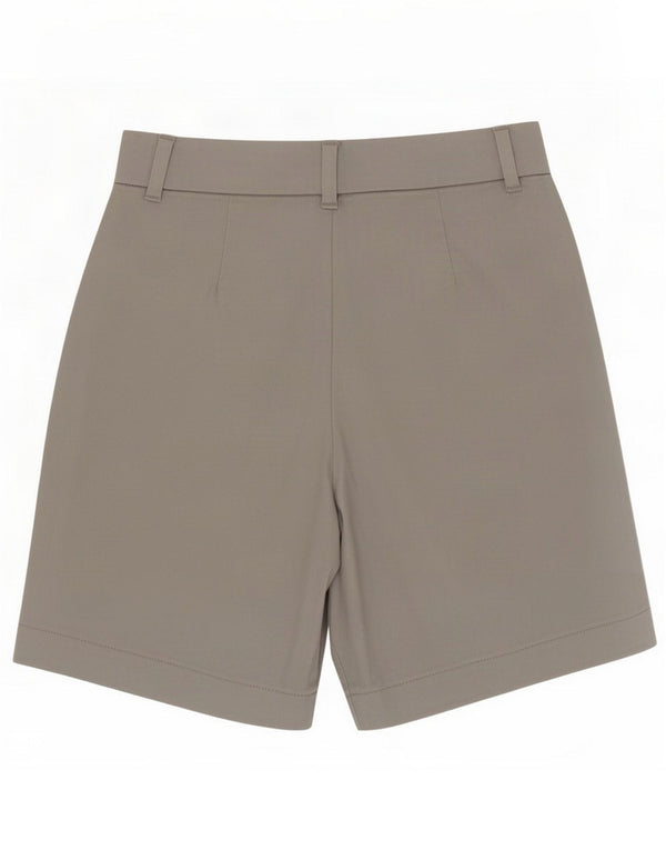 Marks & Spencer Pantaloncini casual da donna UK 6 XS W28 Grigio Cotone