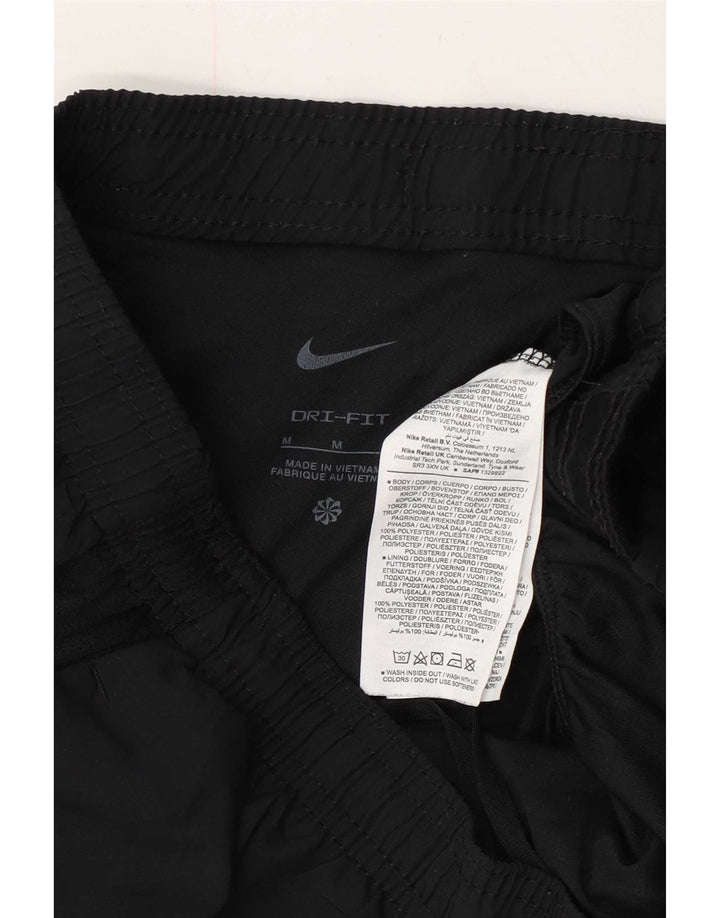 Pantaloncini sportivi Nike Dri Fit da uomo, poliestere medio nero