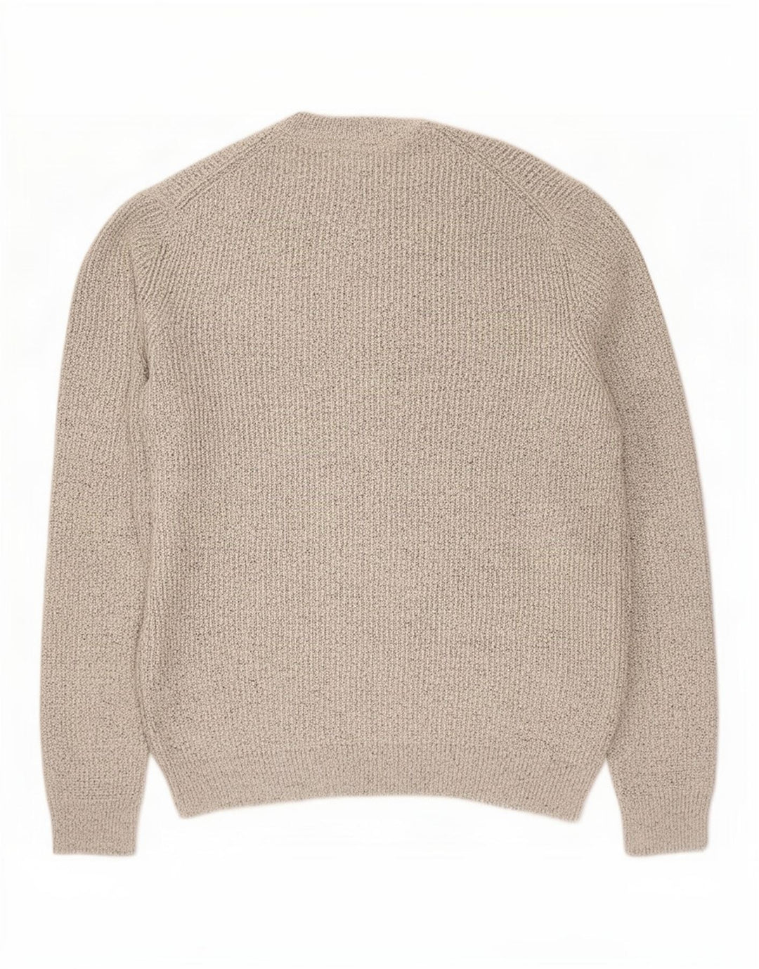 Maglione maglione girocollo da uomo Marks & Spencer grande poliammide screziato grigio