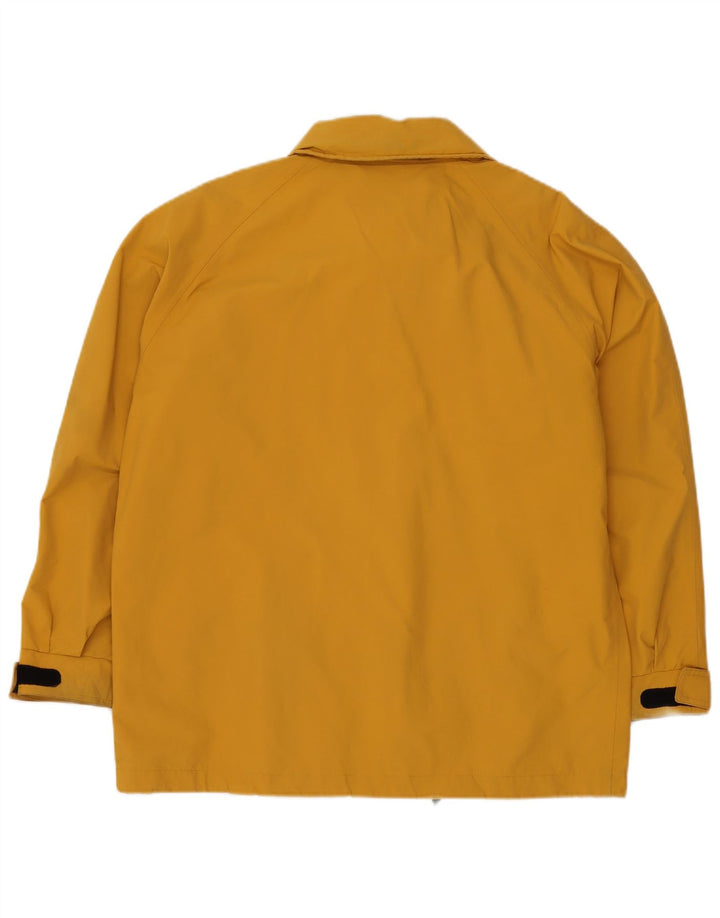 Giacca antipioggia oversize da donna AESSE IT 46 Large Giallo Nylon
