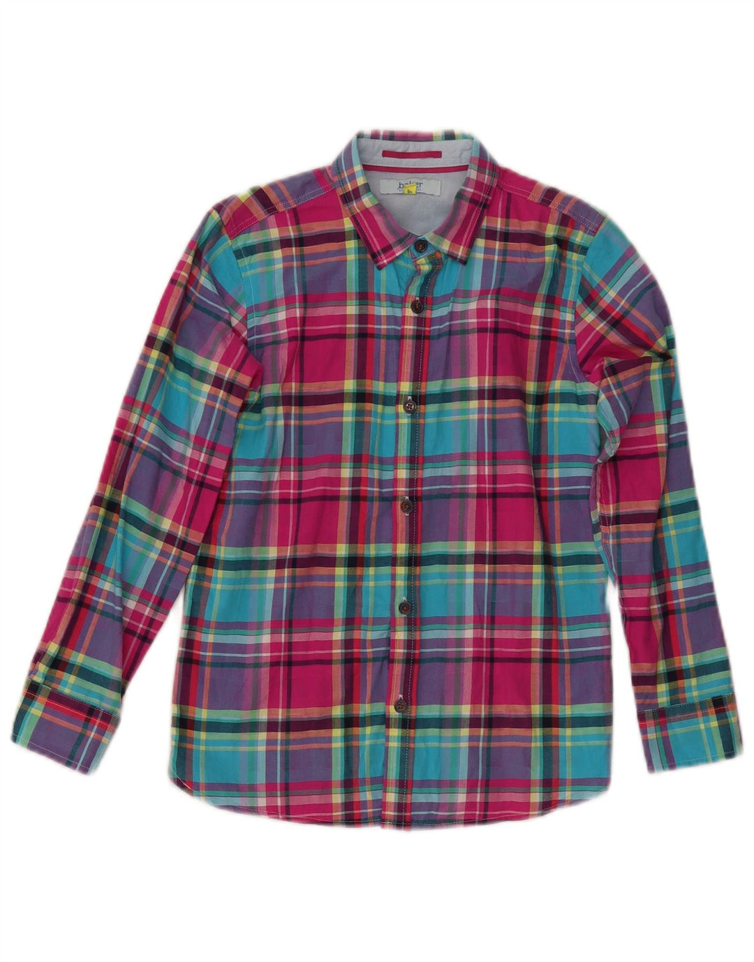 Camicia in flanella per ragazzi TED BAKER 9-10 anni in cotone a quadri multicolore