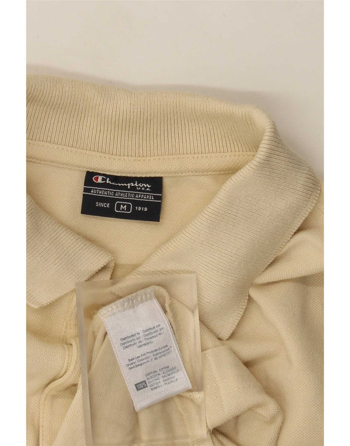 Polo da uomo Champion in cotone beige medio