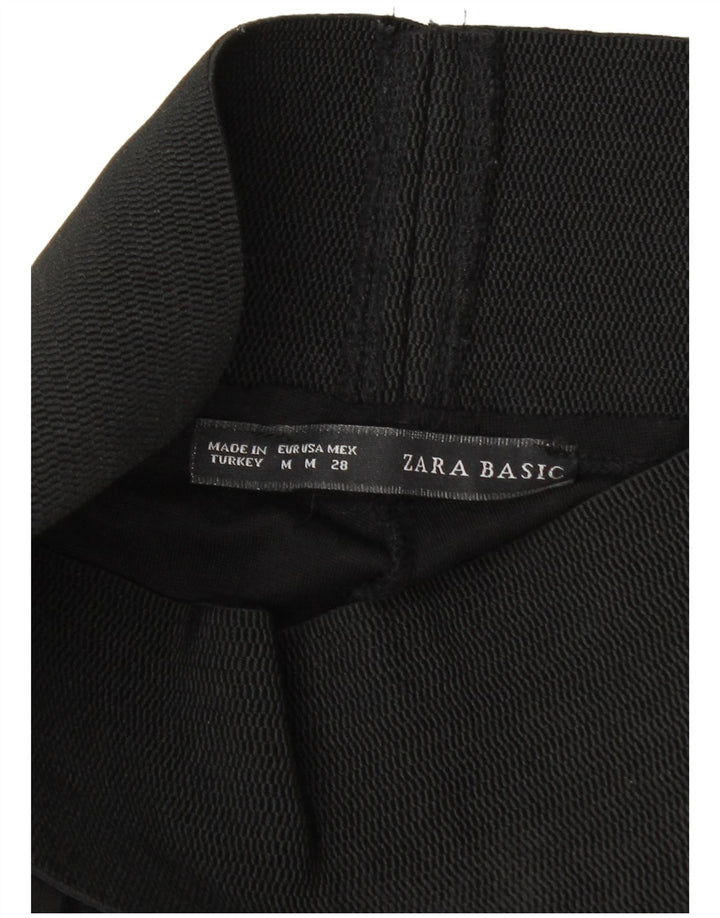 Leggings Zara da donna UK 12 medio nero stampa animalier