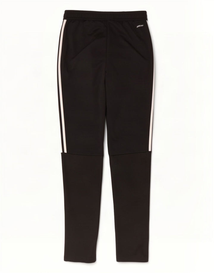 Pantaloni da tuta Adidas Aeroready da uomo piccoli in poliestere nero