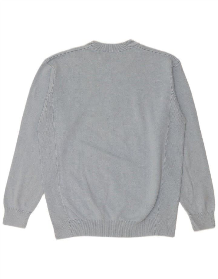 Maglione maglione girocollo da uomo Zara piccolo blu