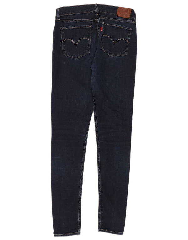 Jeans Levi's da donna 710 super skinny W29 L30 cotone blu navy