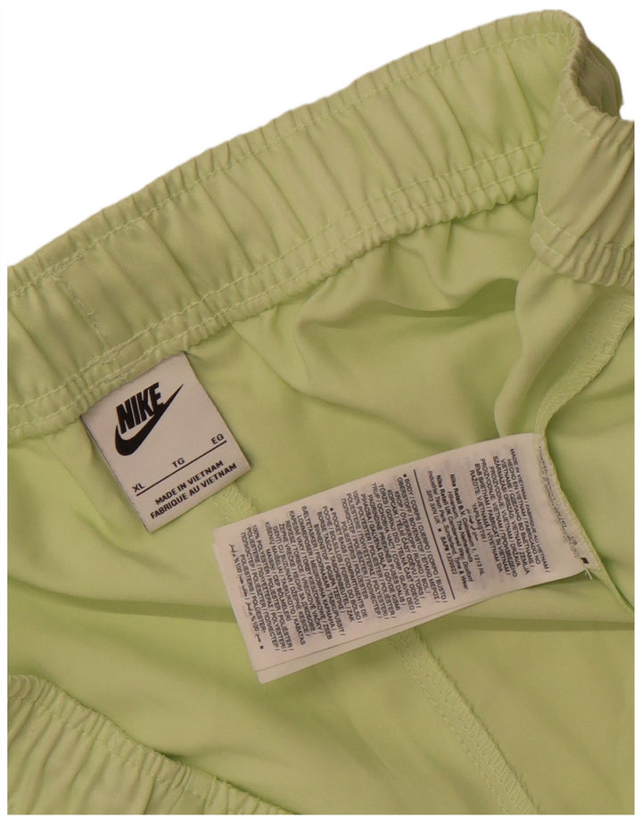 Pantaloncini sportivi da uomo Nike XL verde poliestere