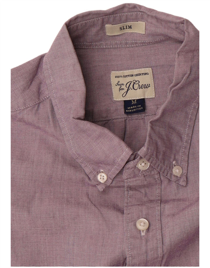 Camicia slim da uomo J. CREW in cotone viola medio