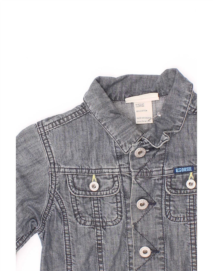 Giacca in denim da bambino Diesel 2-3 anni in cotone blu