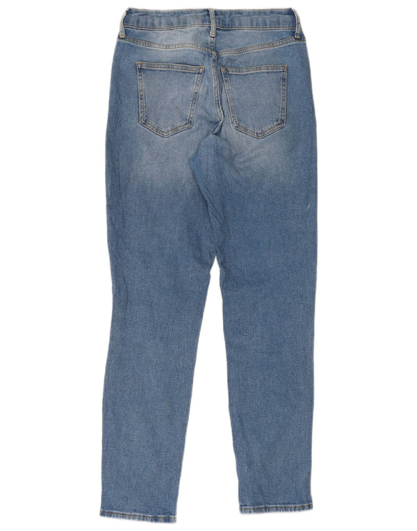 Jeans affusolati Girlfriend da donna Boden UK 10 piccoli W28 L29 cotone blu