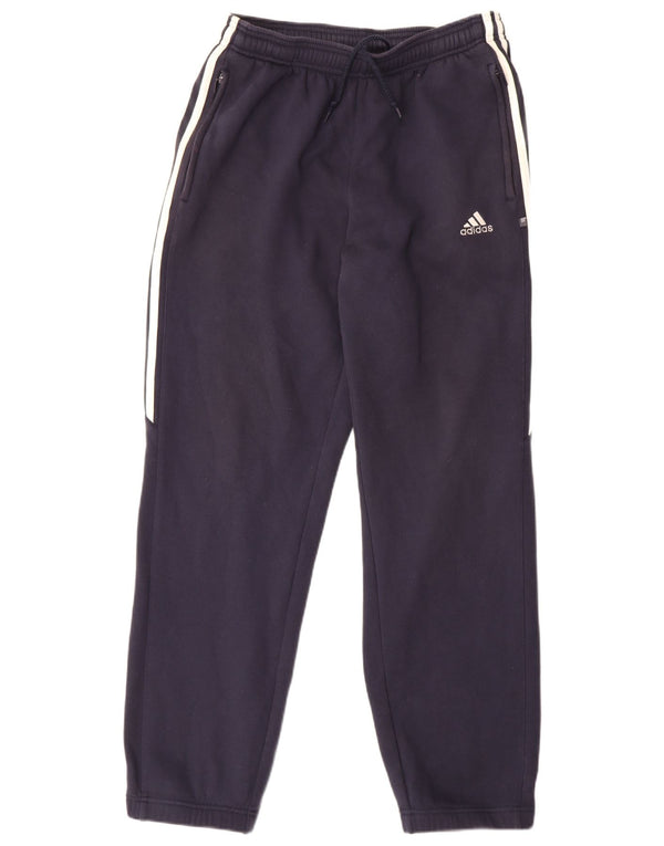 Pantaloni da tuta da uomo Adidas Joggers medi blu navy cotone sportivo