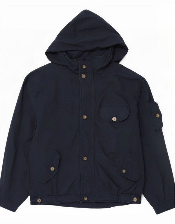 Brugi Giacca utility con cappuccio da uomo UK 42 XL Blu navy Poliestere