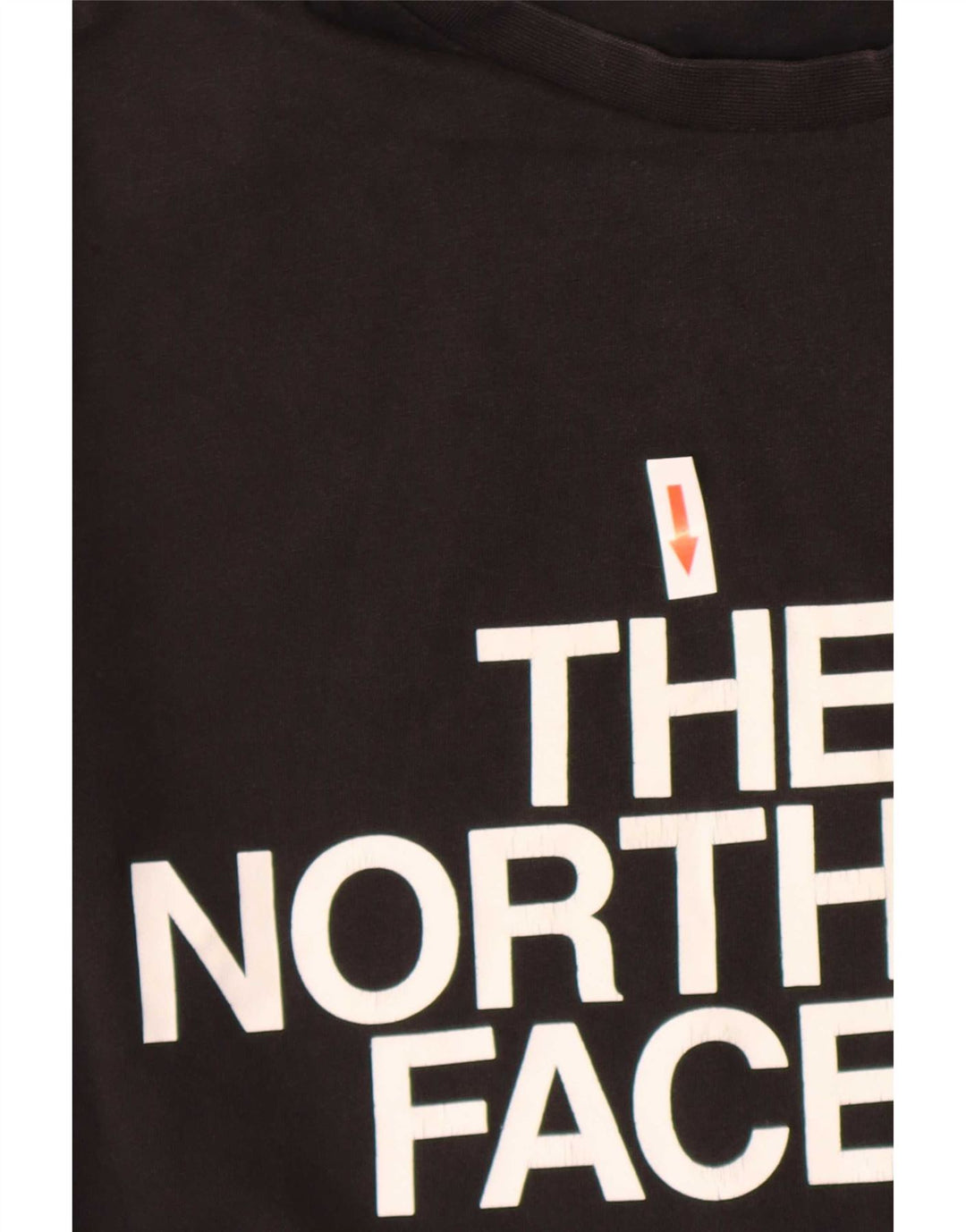 T-shirt grafica da uomo The North Face Top in cotone nero medio