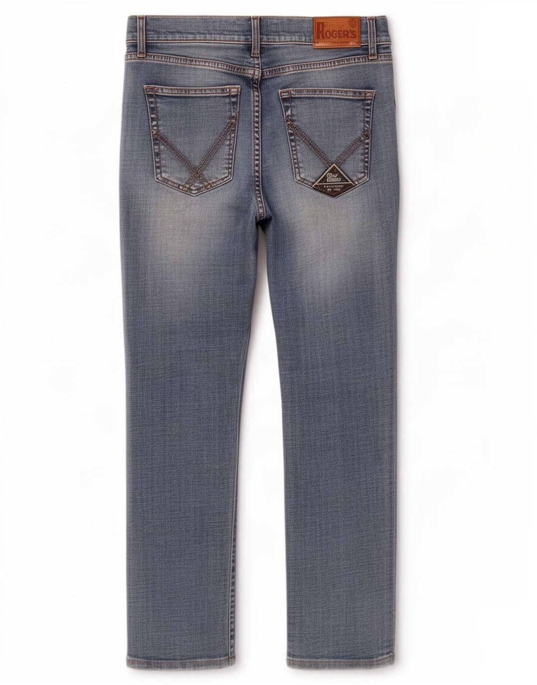 Jeans slim da donna Roy Rogers W31 L26 cotone blu