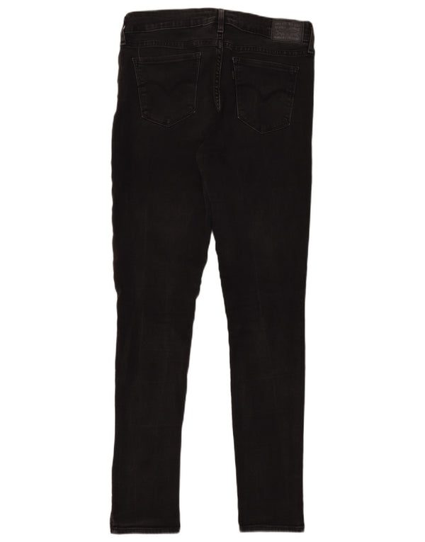 Jeans skinny Levi's 711 da donna W30 L32 cotone nero