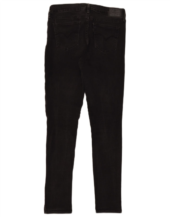 Jeans skinny Levi's 711 da donna W30 L32 cotone nero