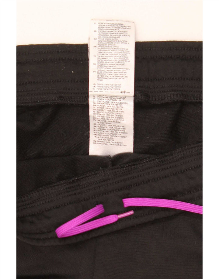 Pantaloni da tuta da donna Adidas UK 8/10 Small Nero Poliestere