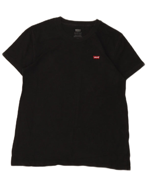Maglietta Levi's Perfect Crew da donna UK 6 XS Nera