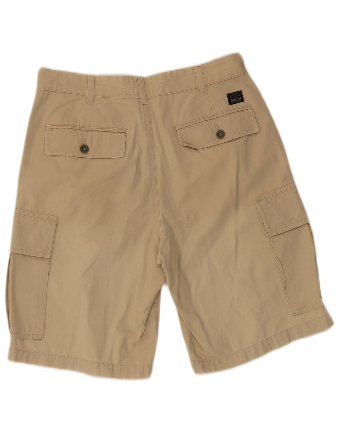 Pantaloncini cargo da uomo Mash IT 44 Small W30 Cotone beige