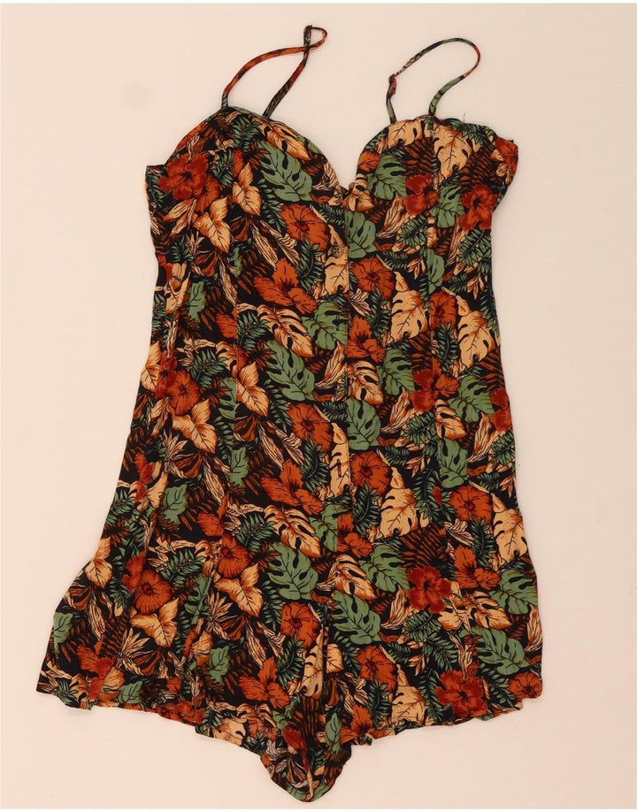 URBAN OUTFITTERS Tutina da donna UK 12 Medium multicolore floreale