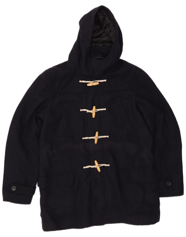 Montgomery con cappuccio da uomo CEDARWOOD STATE UK 40 Large in poliestere blu navy