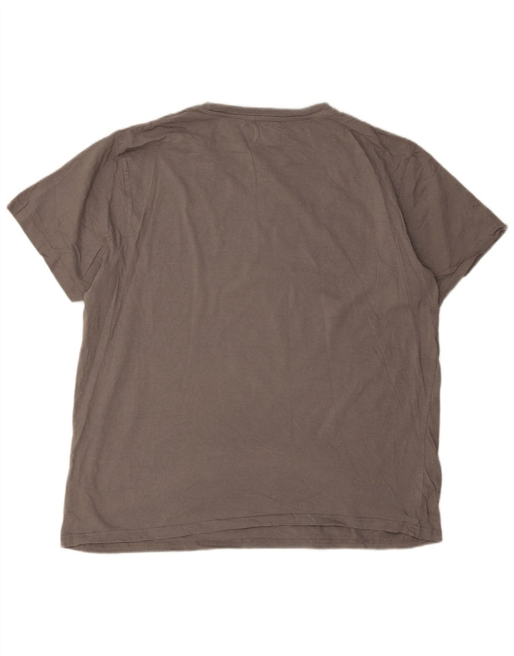 T-shirt grafica da uomo Saltrock Top 2XL cotone grigio