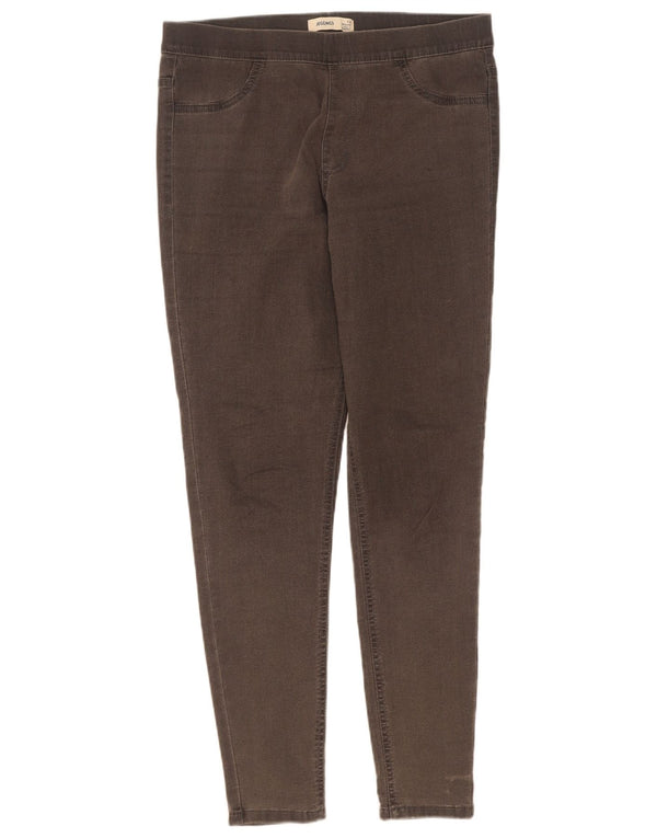Jeans Jeggings da donna Marks & Spencer UK 12 Medio W30 L27 Cotone grigio
