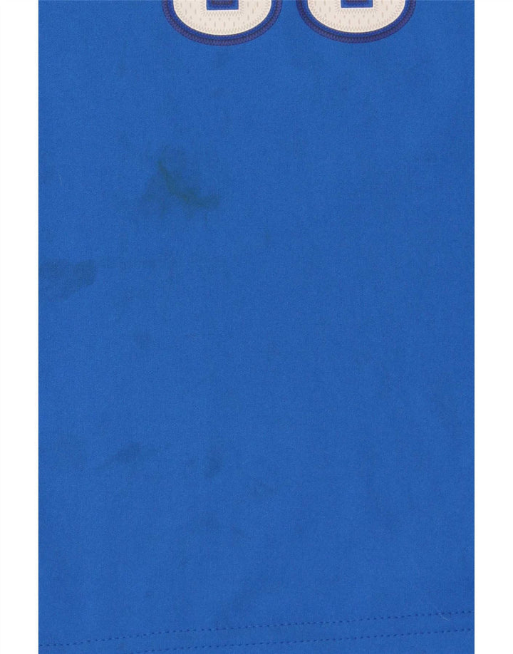 Canotta Adidas da bambino con grafica Oklahoma Graphic, 9-10 anni, in poliestere color block blu