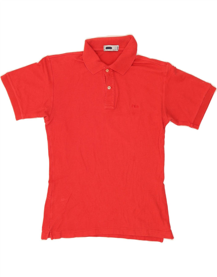 FILA Mens Polo Shirt 2XS Red Vintage Fila and Second-Hand Fila from Messina Hembry 